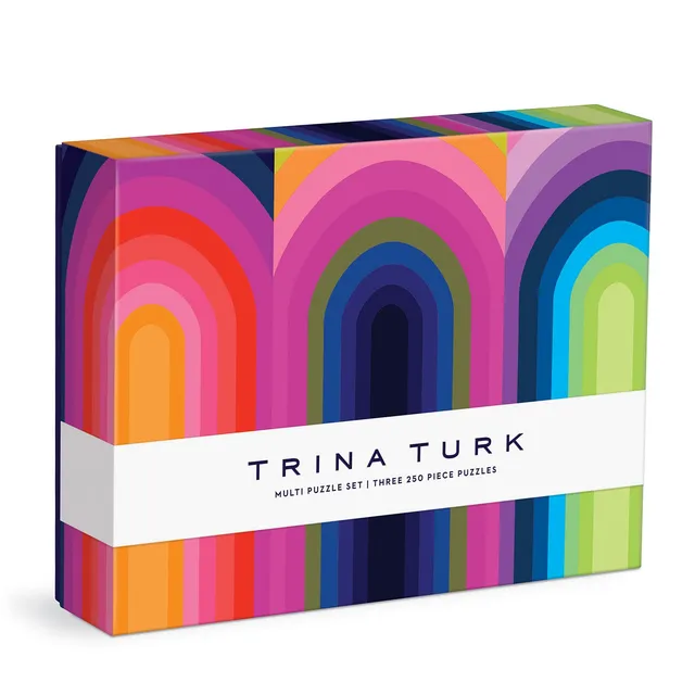 galison-trina-turk-puzzle-set-3x250-teile-op-art image 1