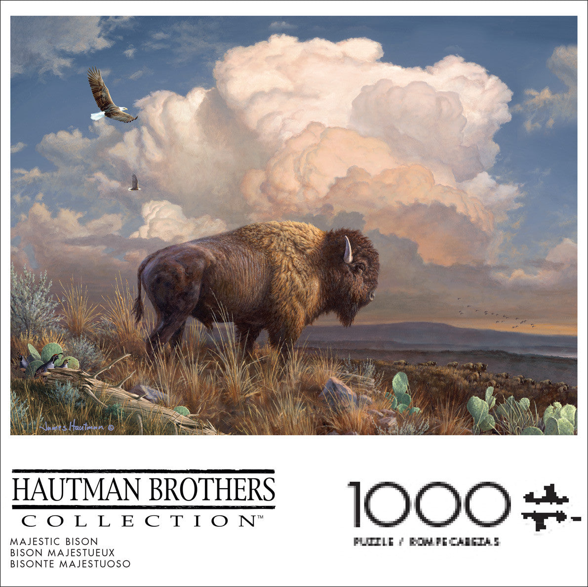 buffalo-games-hautman-majestic-bison-puzzle-1000-teile image 2