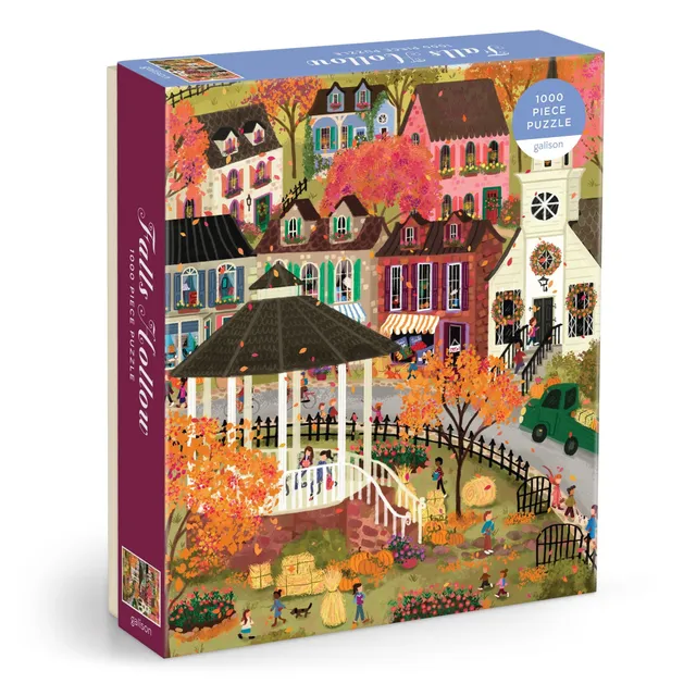 galison-jigsaw-falls-hollow-1000-teile-puzzle-herbst-joy-laforme image 1
