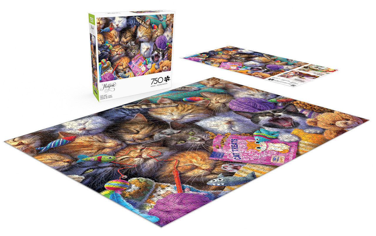 buffalo-games-cats-cat-nap-750-teile-puzzle-katzen image 3