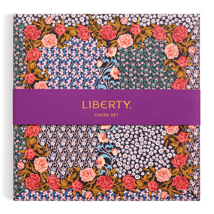 galison-liberty-anita-schachspiel-holz-steckbar-floral image 1