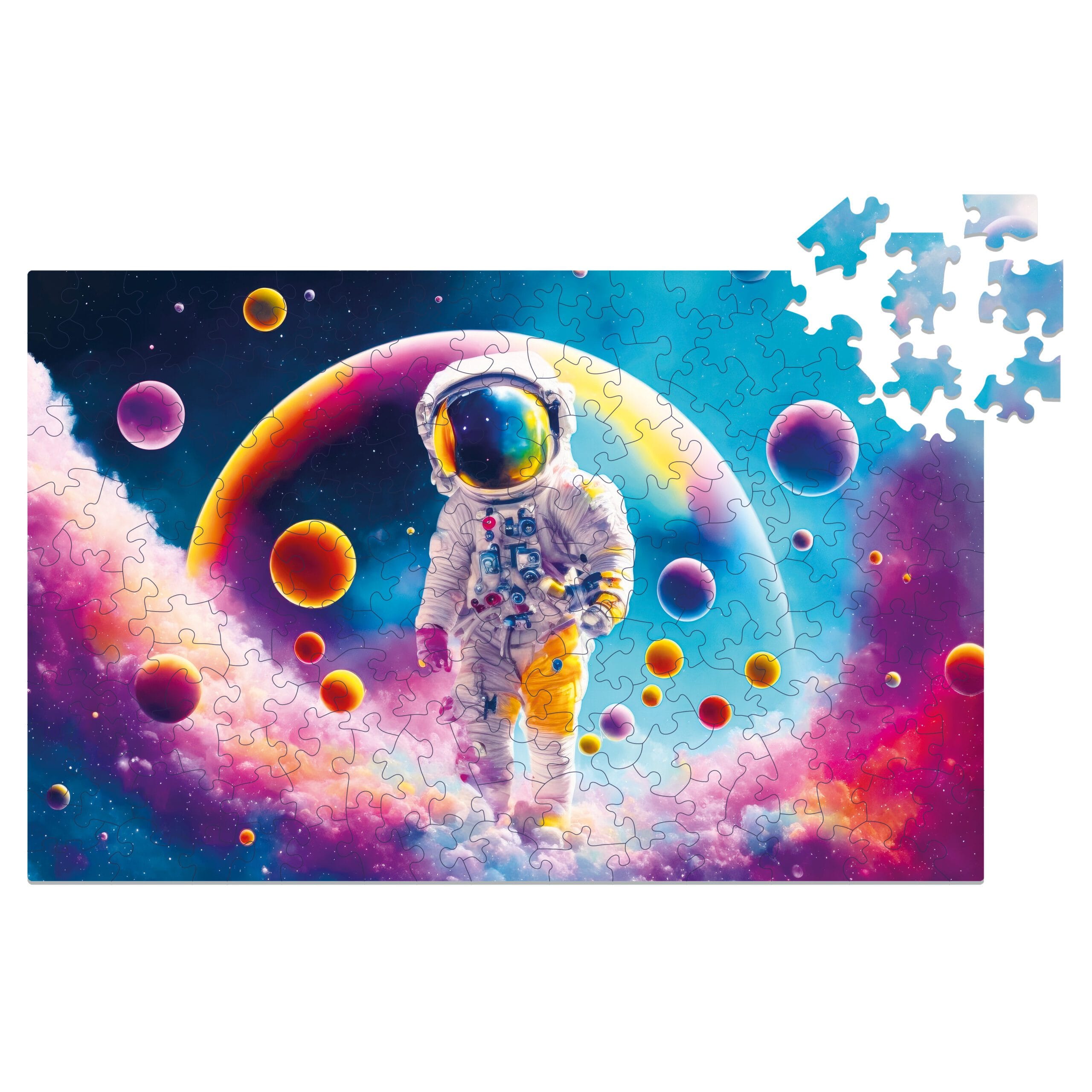 milliwood-galaxies-spaceman-holzpuzzle-150-teile-astronaut image 8
