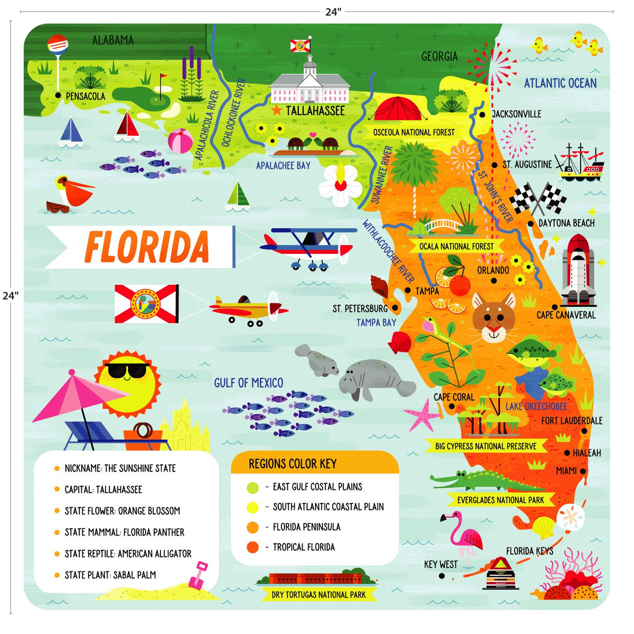 buffalo-games-florida-state-puzzle-49-teile-bodenpuzzle-kinder image 5