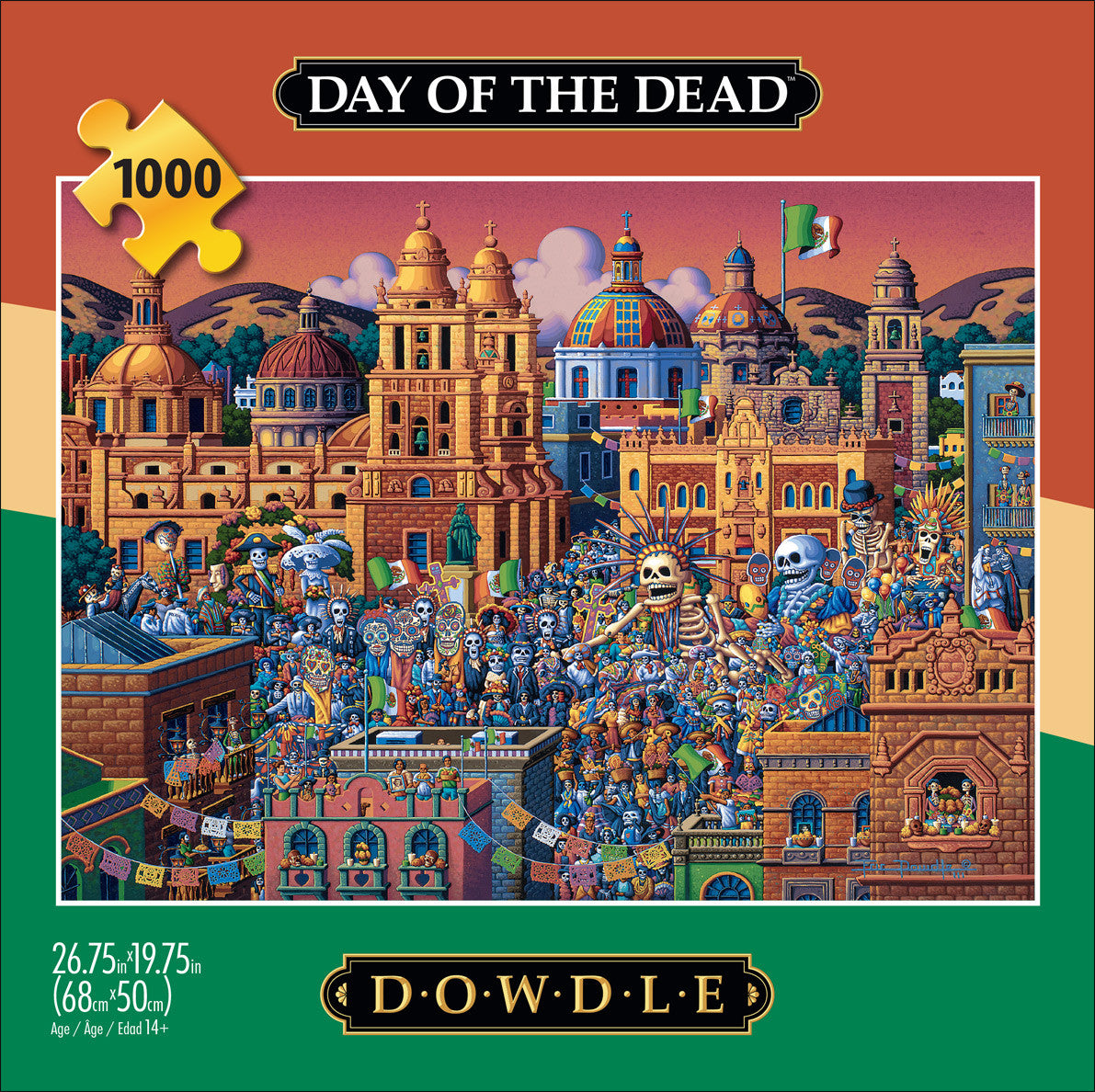 buffalo-games-eric-dowdle-day-of-the-dead-1000-teile-puzzle-mexiko image 2