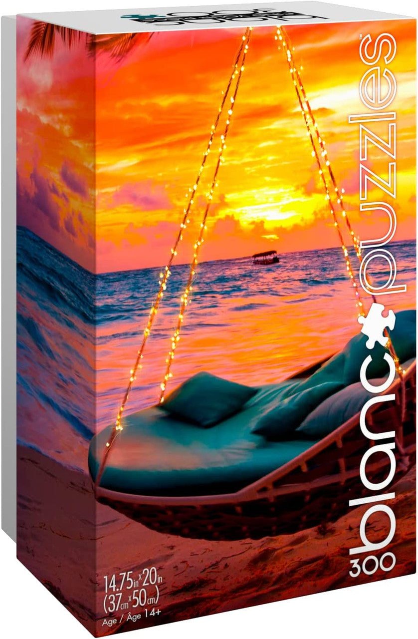 buffalo-games-blanc-maldives-sunset-puzzle-300-teile-meer image 2