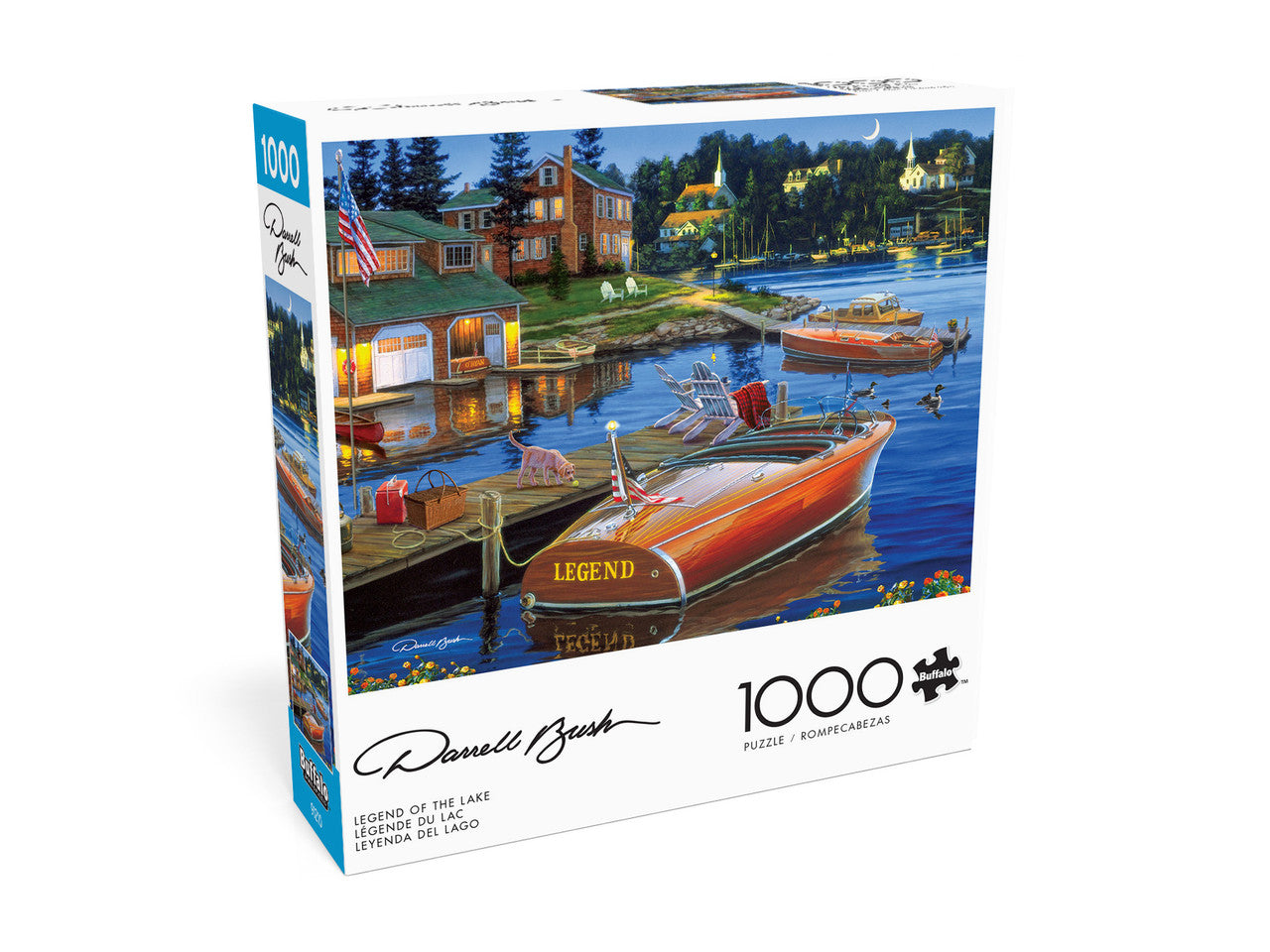 buffalo-games-darrell-bush-legend-of-the-lake-1000-teile-puzzle-see image 4