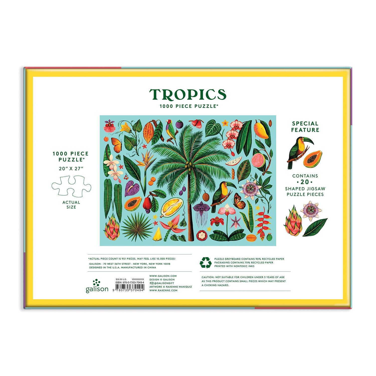 galison-tropics-puzzle-1000-teile-mit-20-sonderformen image 6