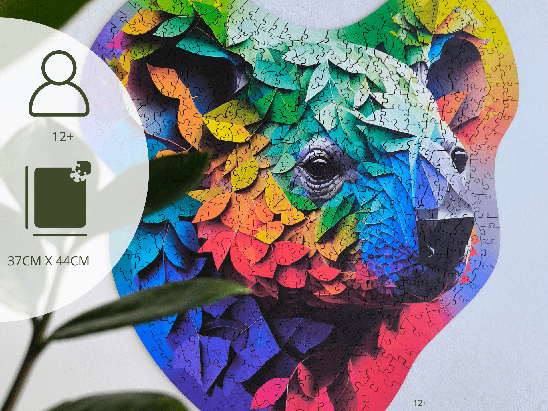 milliwood-alternative-geometry-holzpuzzle-blooming-koala-500-teile image 4