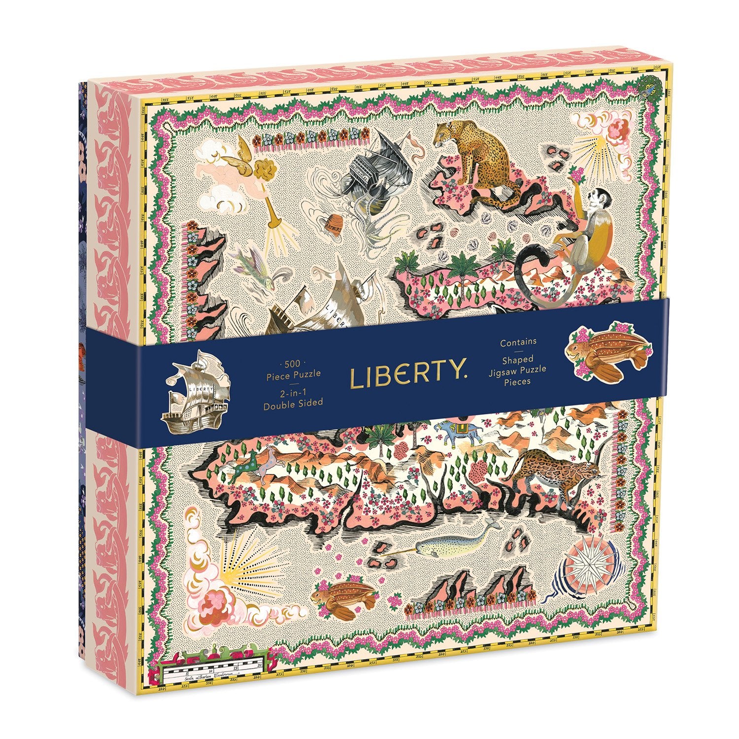 galison-liberty-maxine-puzzle-500-teile-doppelseitig image 1