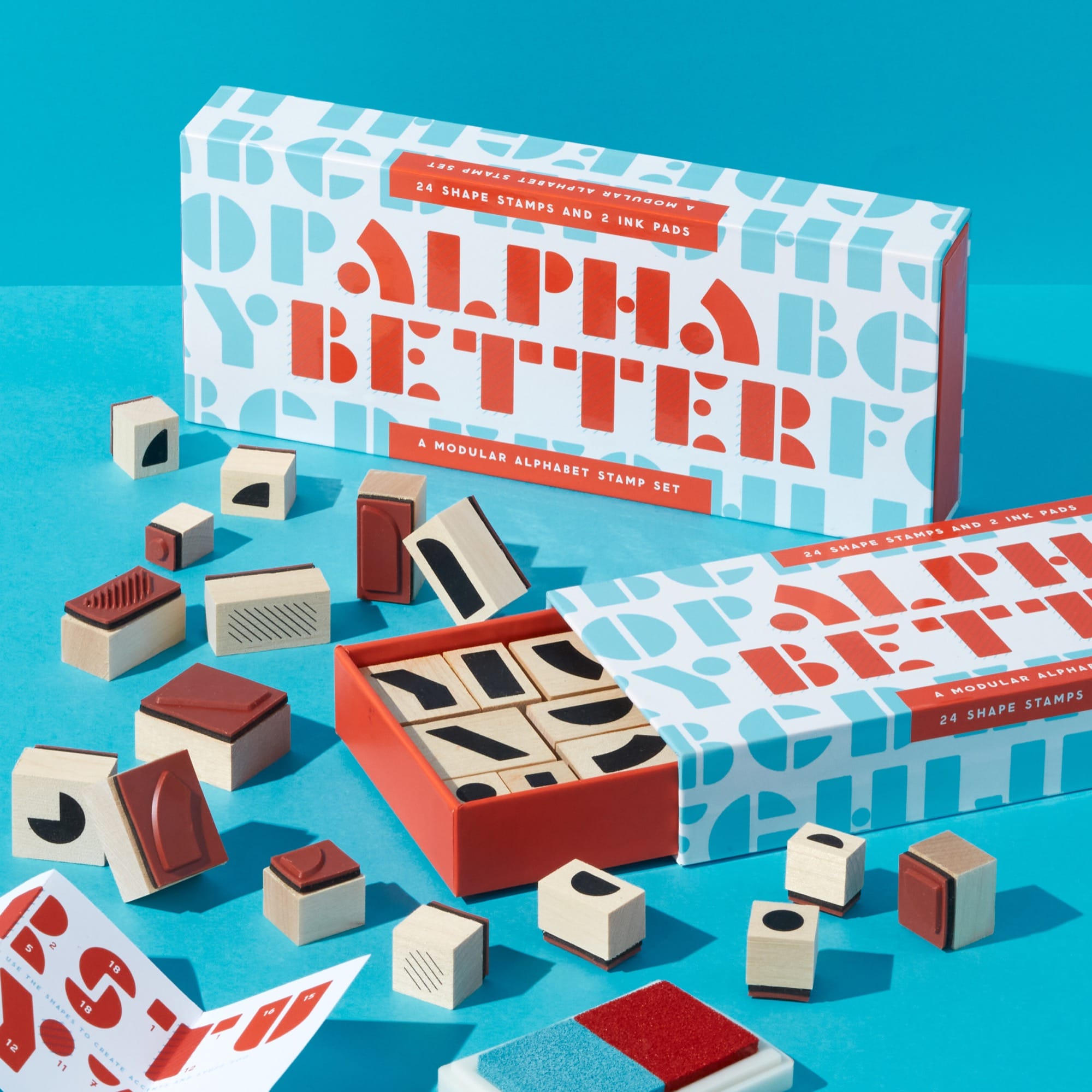 galison-alpha-better-stempelset-24-stempel-stempelkissen image 2