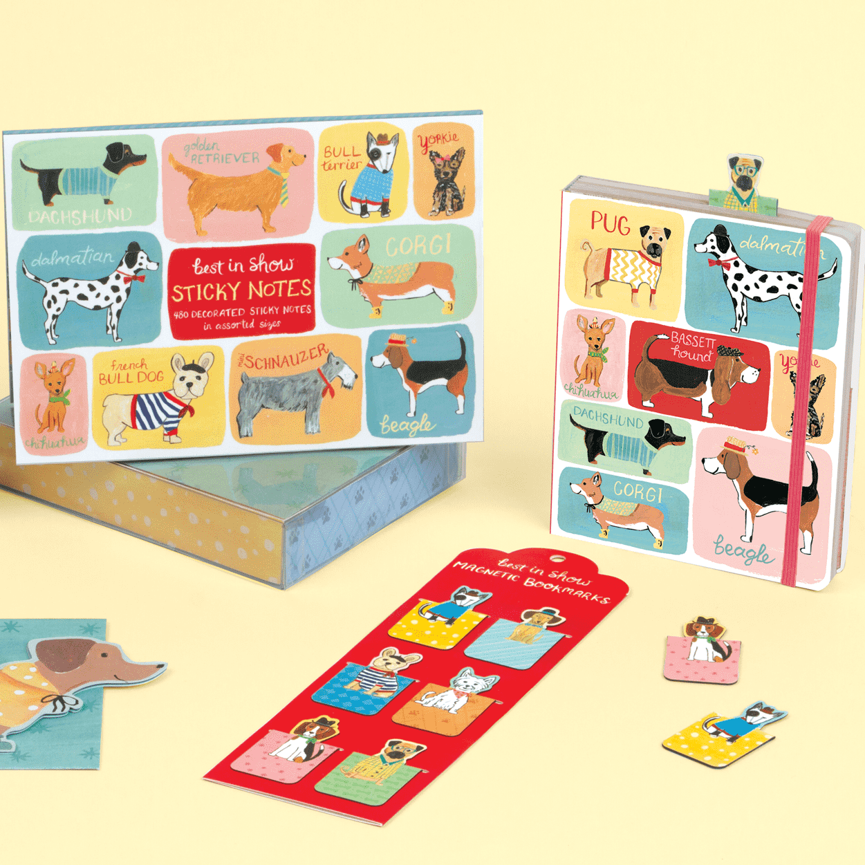 galison-best-in-show-magnetlesezeichen-hunde-6er-set image 8