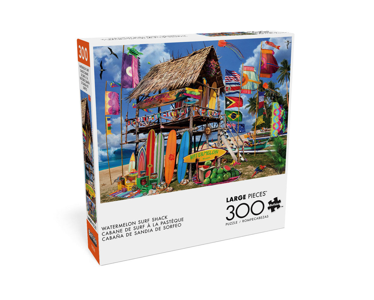 buffalo-games-watermelon-surf-shack-300-large-piece-puzzle-strand image 3