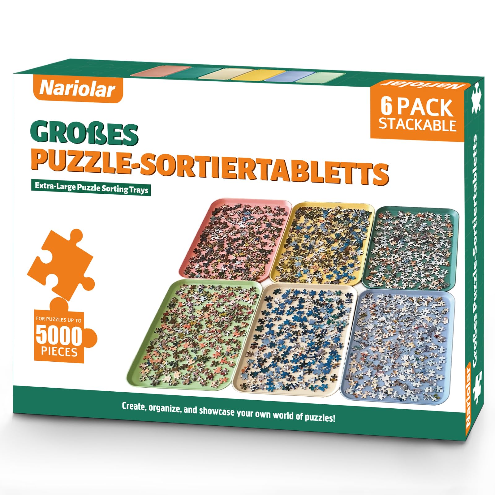 nariolar-puzzle-sorting-trays-sortiertabletts-medium-6-farben-stapelbar image 8