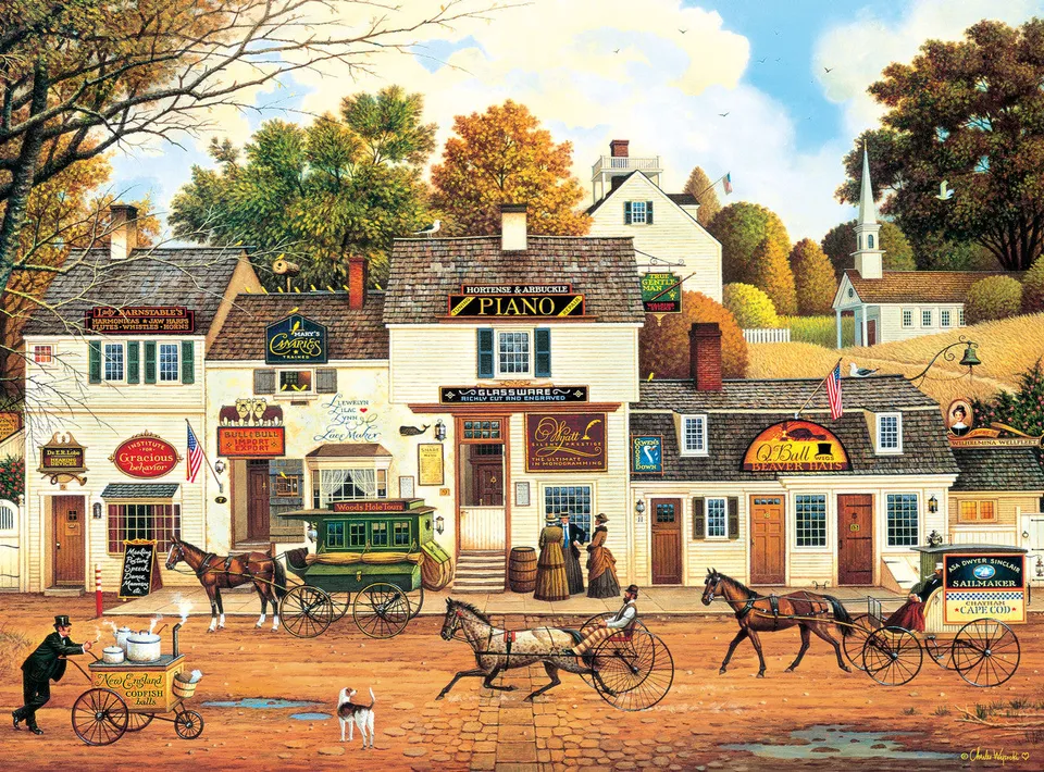 buffalo-games-olde-cape-cod-puzzle-1000-teile-silver-select image 1