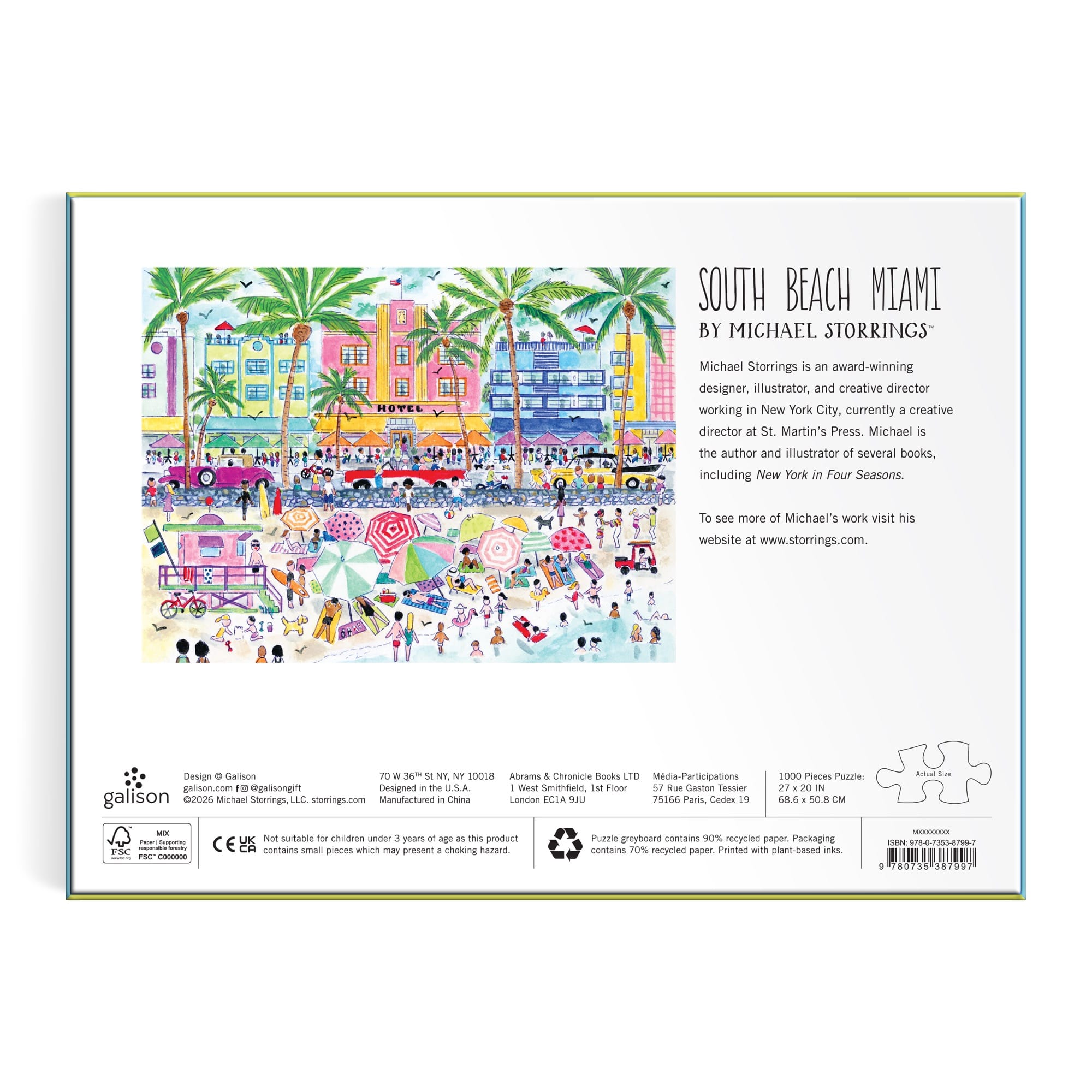 galison-michael-storrings-south-beach-puzzle-1000-teile image 7