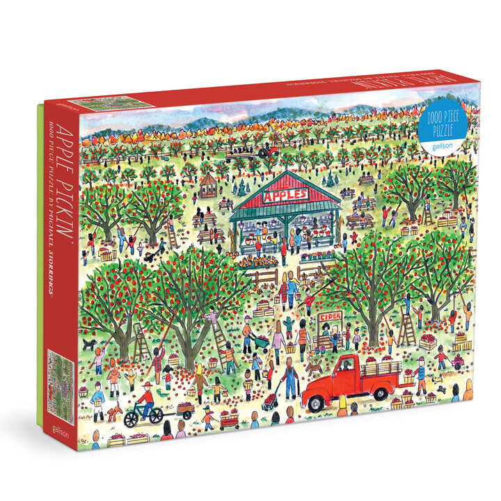 galison-michael-storrings-apple-pickin-1000-teile-herbstpuzzle image 1