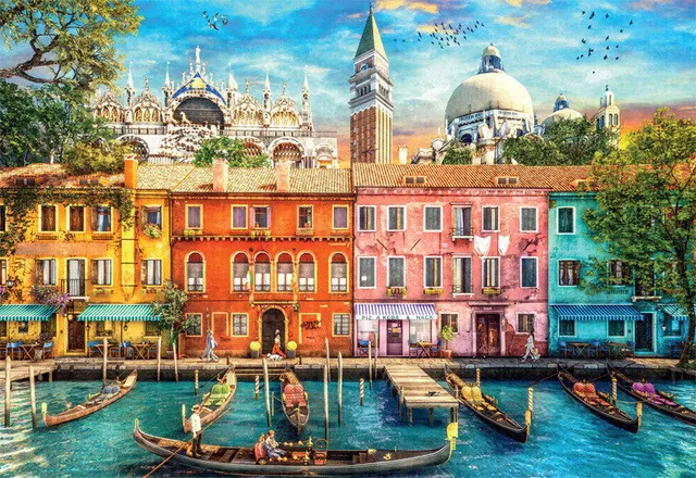 buffalo-games-a-day-in-venice-1500-teile-puzzle-venedig image 1