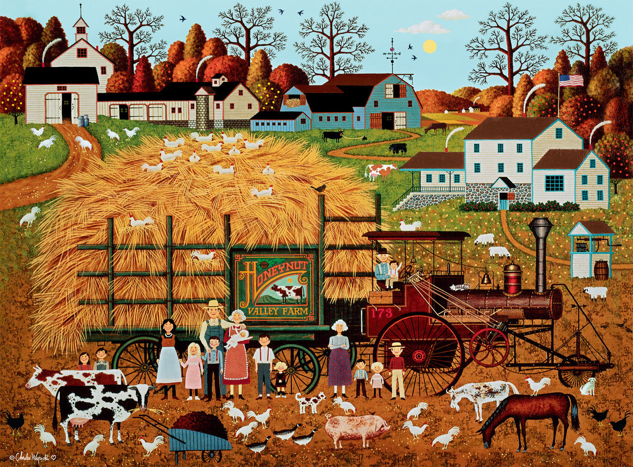 buffalo-games-honeynut-valley-farm-1000-teile-puzzle-bauernhof image 1