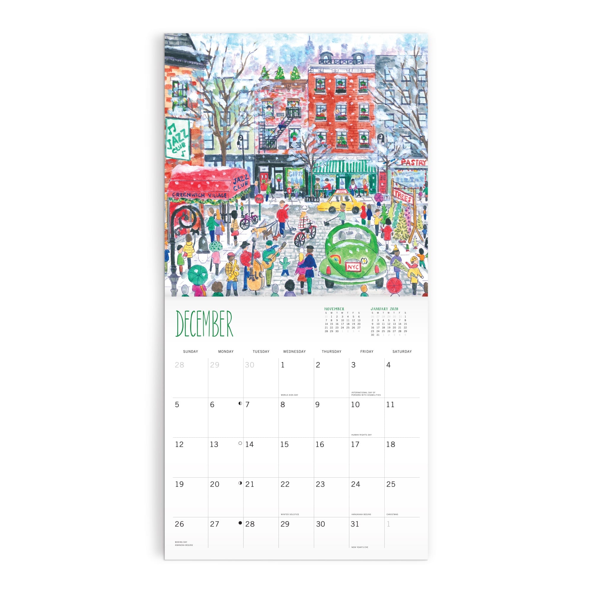 galison-michael-storrings-wandkalender-2027-12x12 image 5