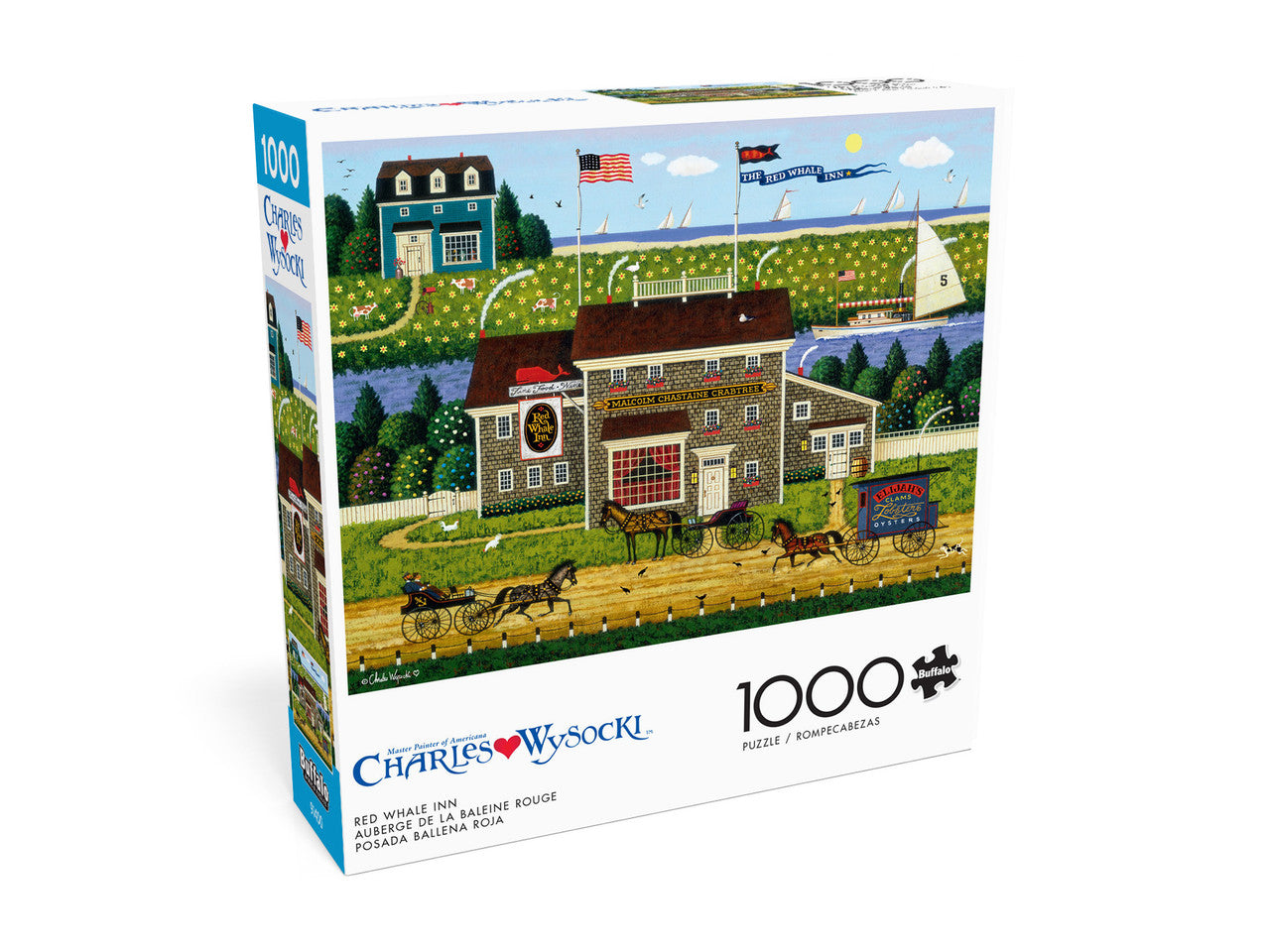 buffalo-games-red-whale-inn-1000-teile-puzzle-mit-poster image 4
