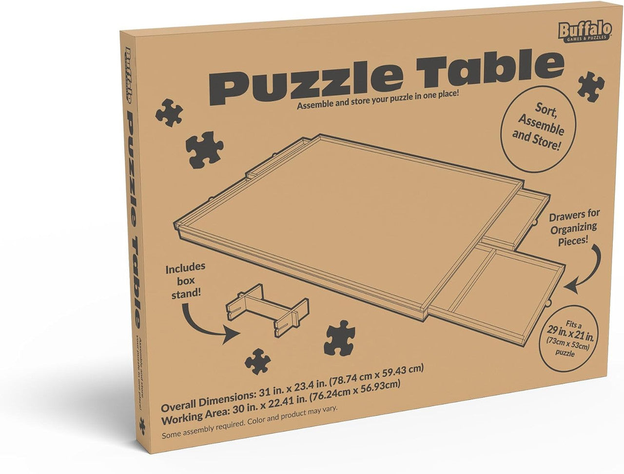 buffalo-games-puzzletisch-holz-schubladen-1000-teile image 3