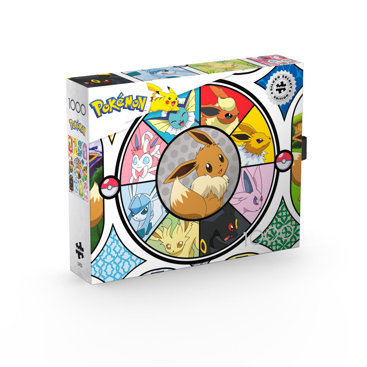 buffalo-games-pok-mon-windows-of-eevee-puzzle-1000-teile-silver image 4