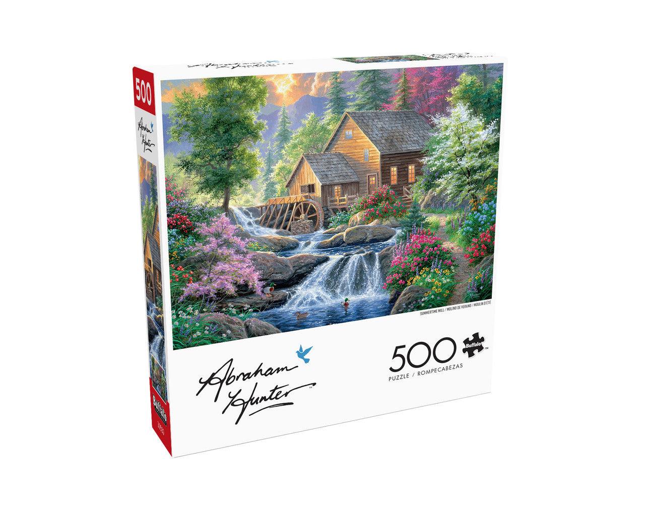 buffalo-games-abraham-hunter-summertime-mill-puzzle-500-teile-m-hle image 4