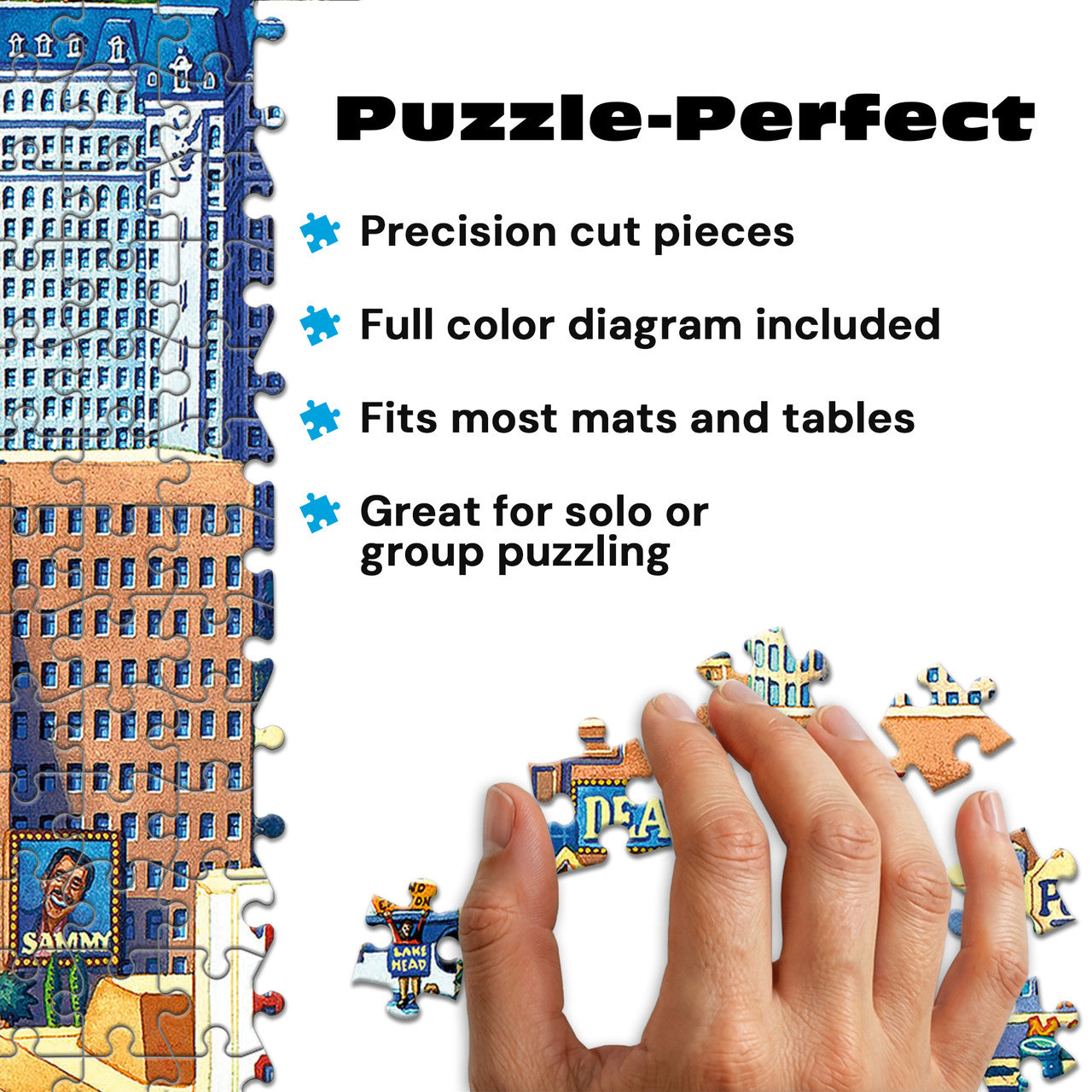 buffalo-games-jigsaw-puzzles-dowdle-las-vegas-1000-teile-puzzle-stadt image 3