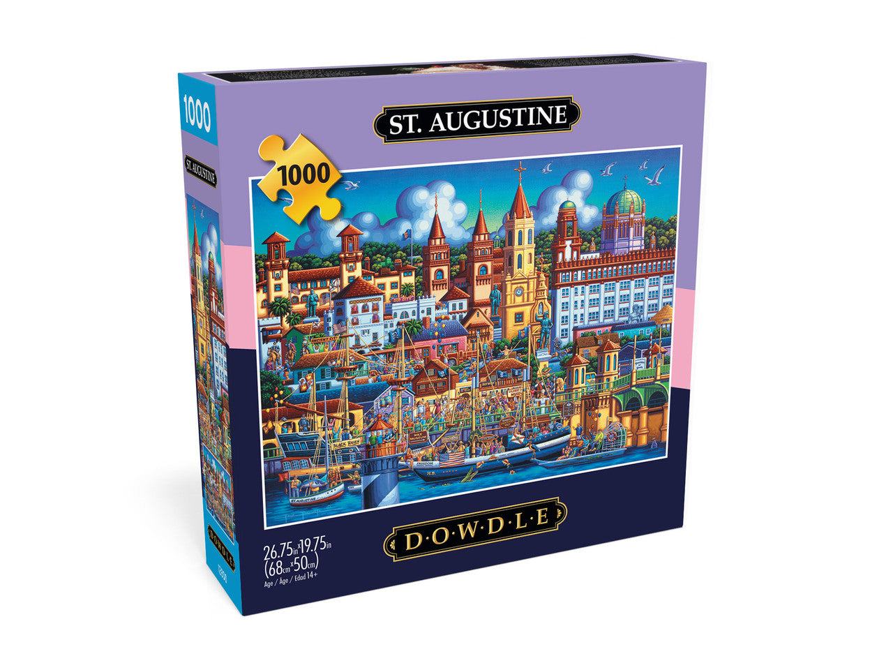 buffalo-games-eric-dowdle-st-augustine-puzzle-1000-teile-stadt image 4