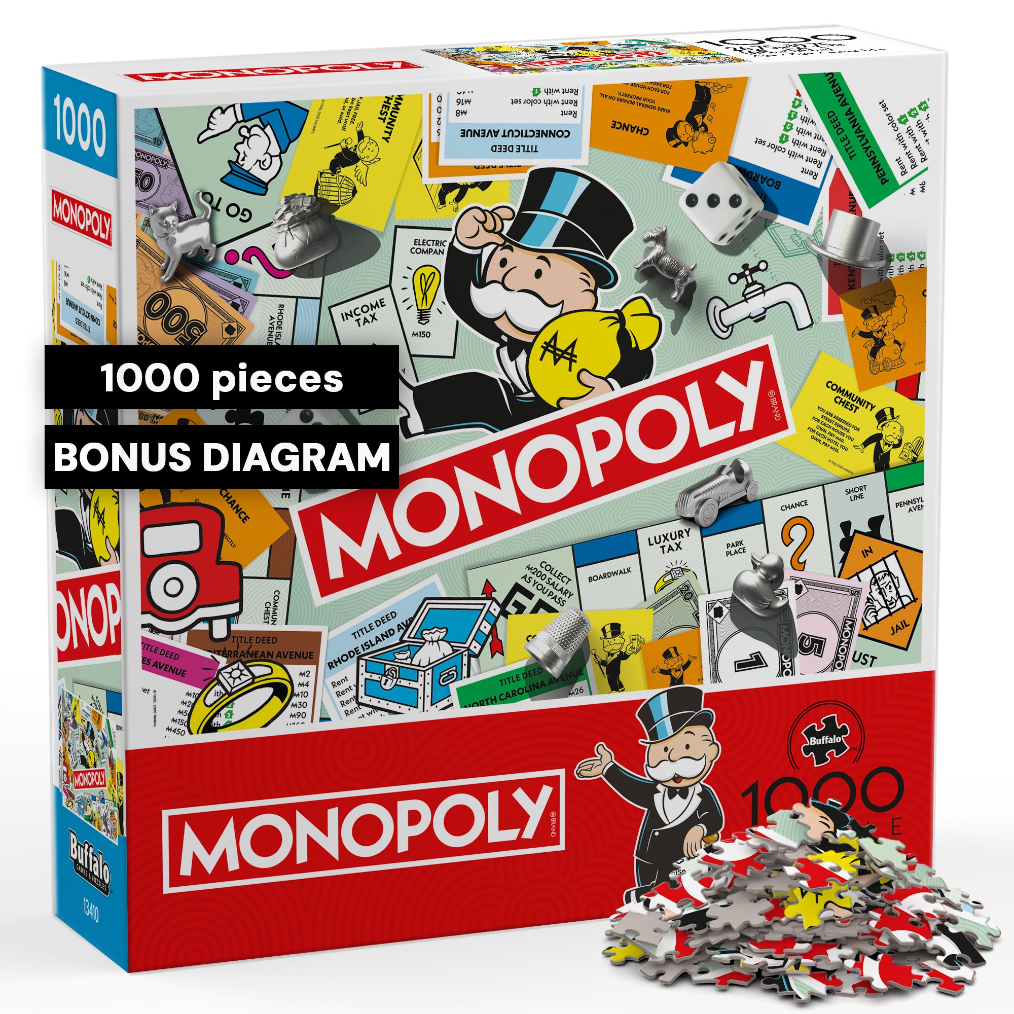 buffalo-games-monopoly-collage-1000-teile-puzzle-brettspiel image 1