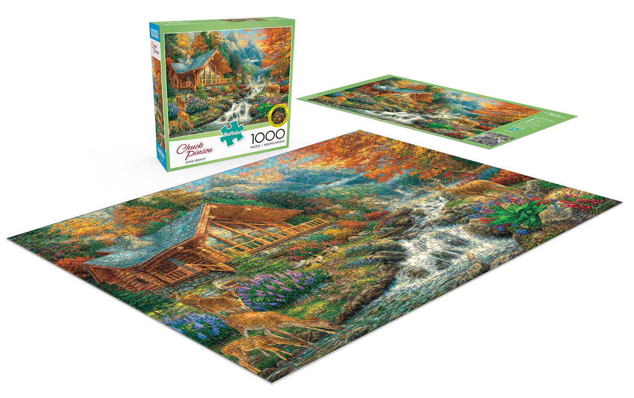buffalo-games-chuck-pinson-alpine-serenity-1000-teile-puzzle image 5