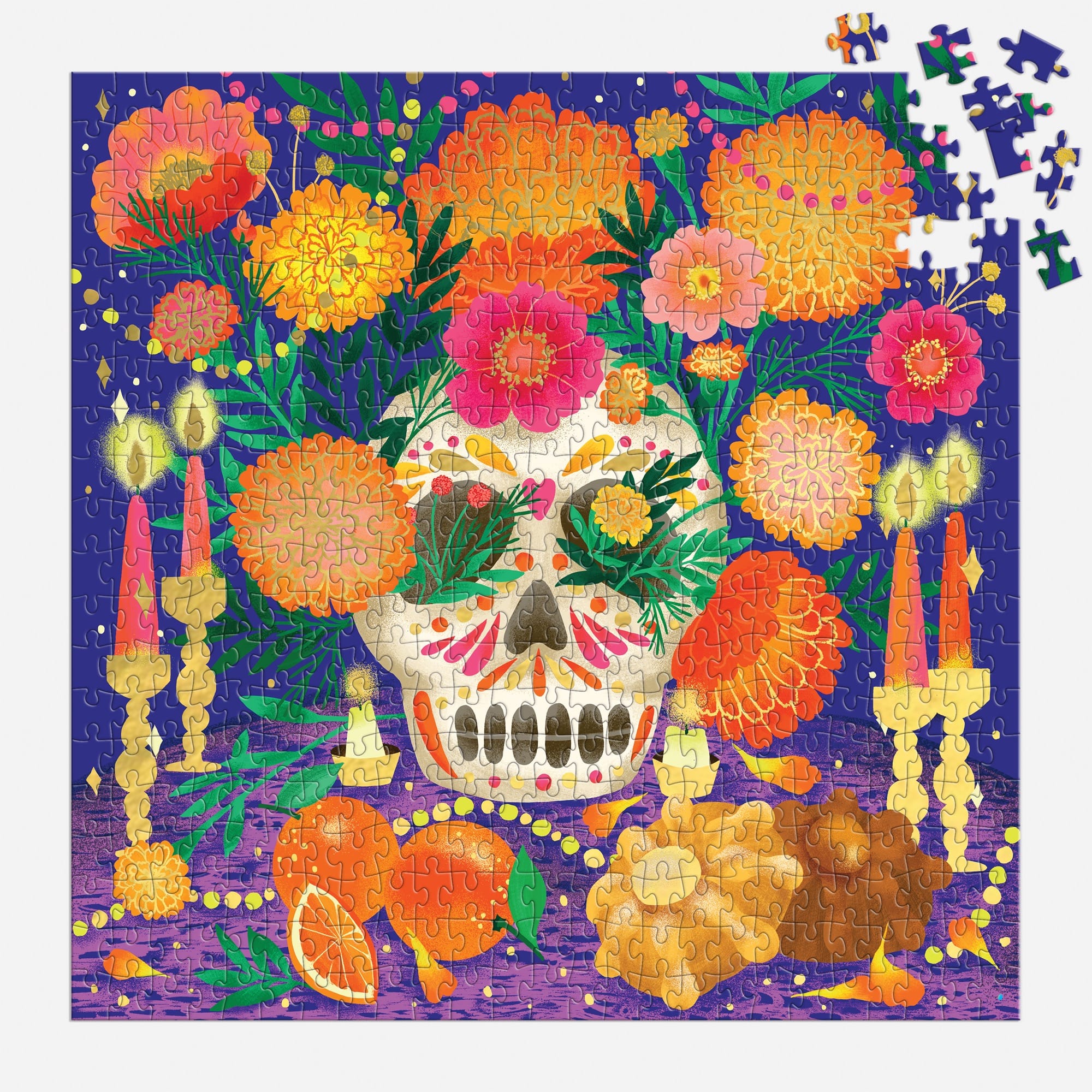 galison-ofrenda-del-d-a-de-muertos-500-teile-foil-puzzle image 4