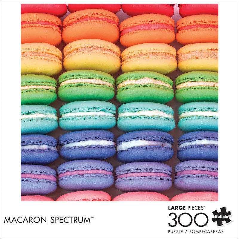 buffalo-games-macaron-spectrum-puzzle-300-xxl-teile-bunt image 1