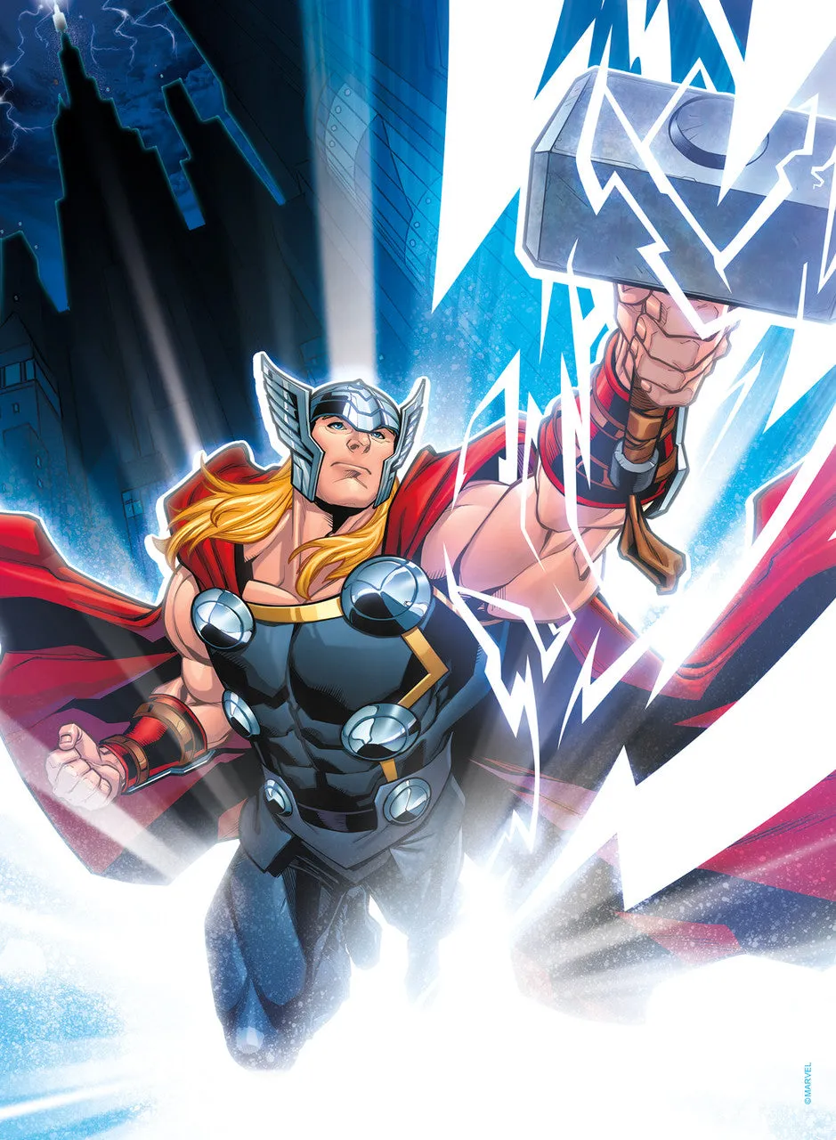 buffalo-games-marvel-thor-100-teile-puzzle-mighty-avenger image 1