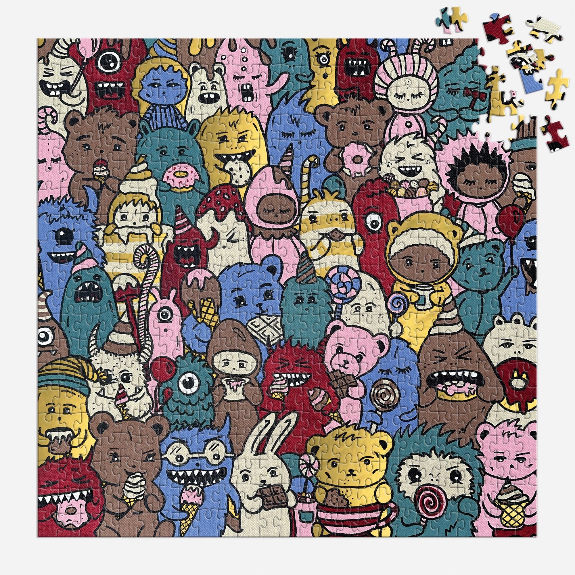 galison-barbtropolis-sweet-dreams-500-teile-foil-puzzle image 4