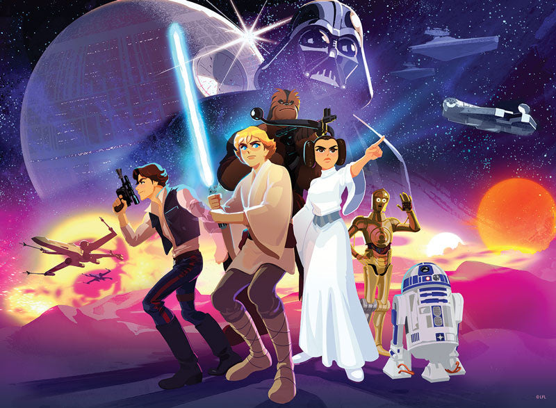 buffalo-games-star-wars-rebel-heroes-puzzle-100-teile-kinder image 2