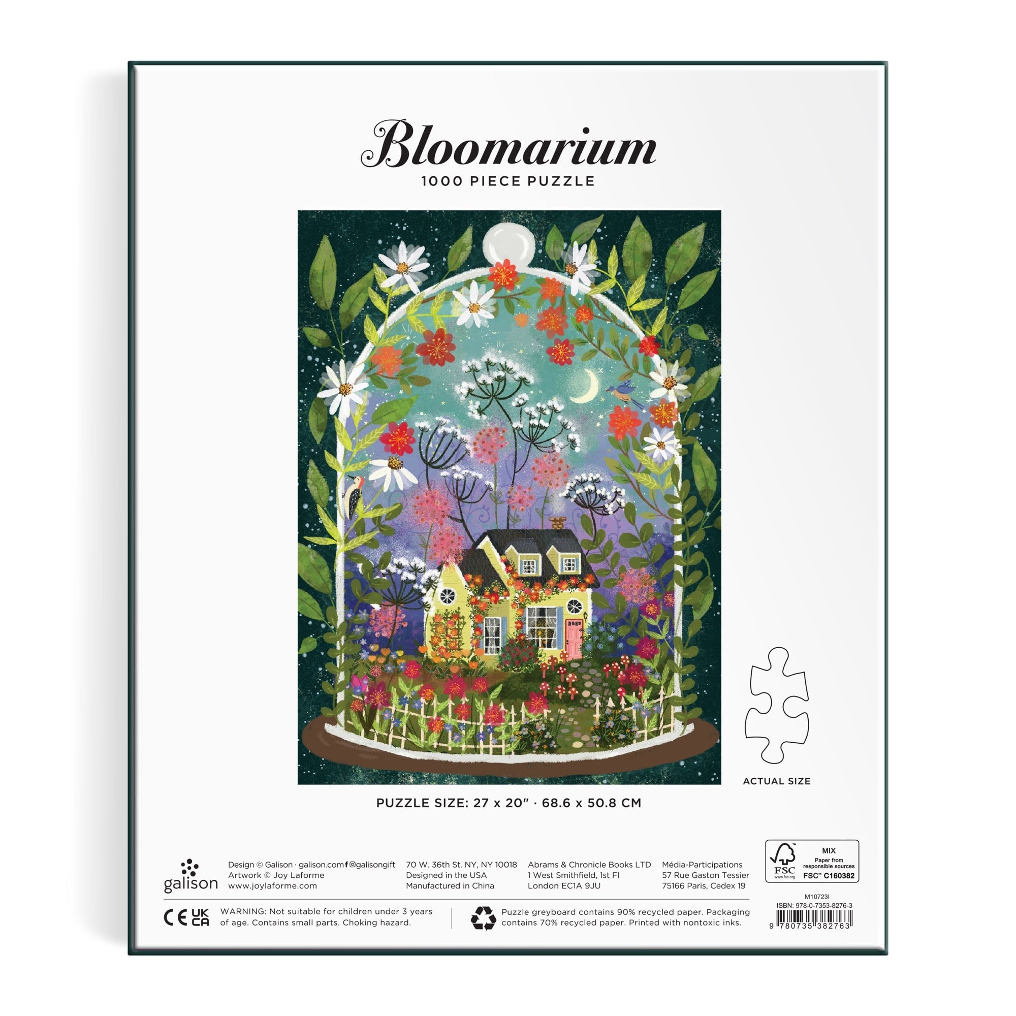 galison-jigsaw-bloomarium-1000-teile-puzzle-blumen-cottage image 5