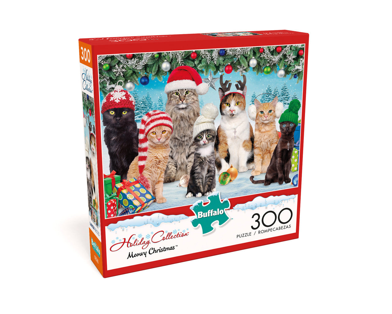 buffalo-games-meowy-christmas-puzzle-300-teile-katzen-large image 3