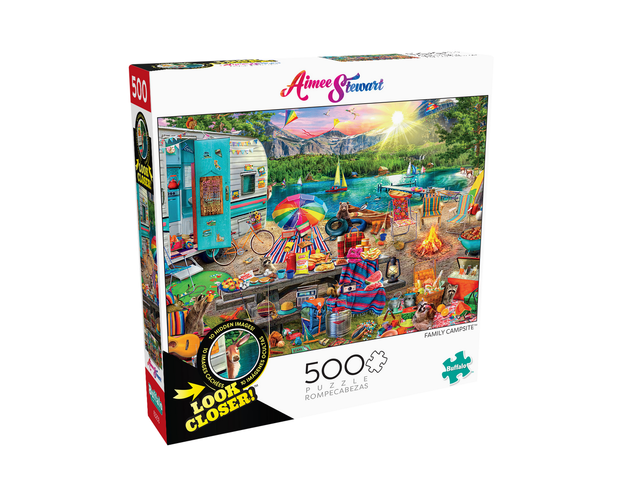 buffalo-games-look-closer-family-campsite-puzzle-500-teile image 4