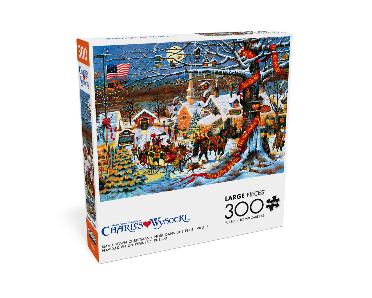 buffalo-games-wysocki-small-town-christmas-300-teile-puzzle image 2