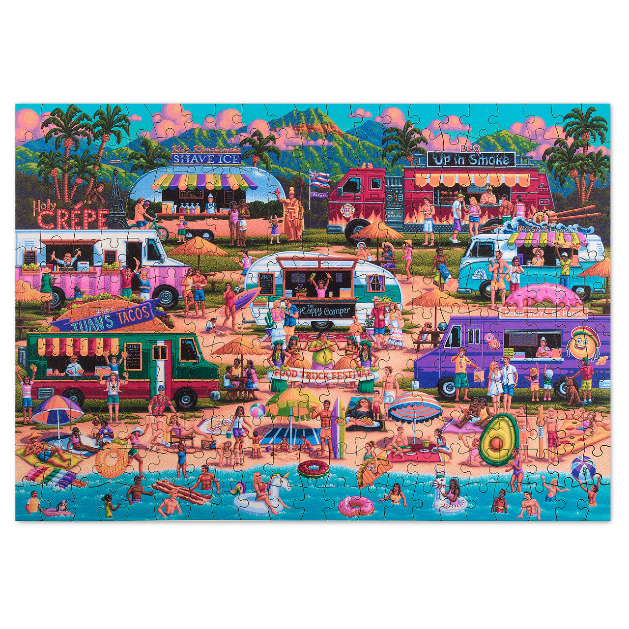 buffalo-games-hawaiian-food-truck-holzpuzzle-250-teile image 6