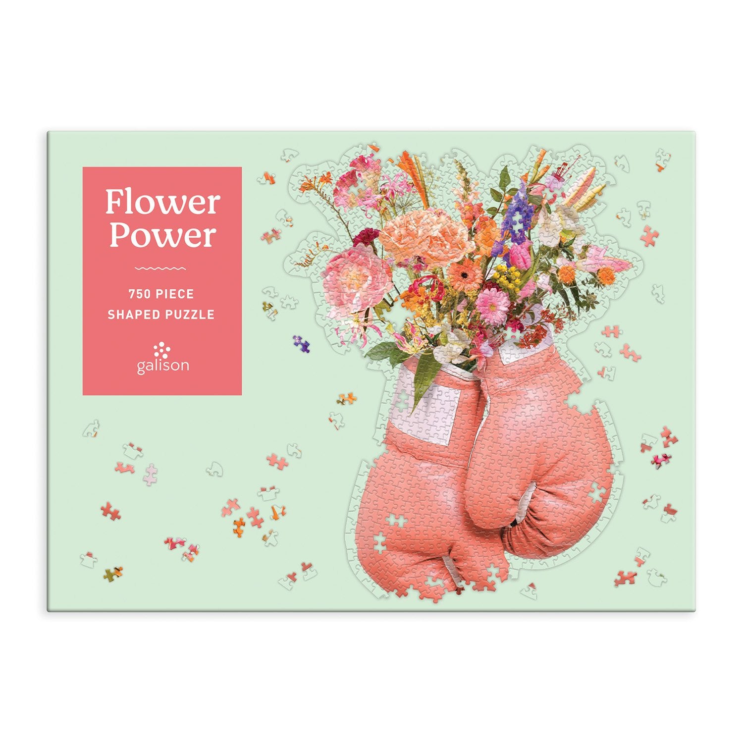 galison-flower-power-750-teile-formpuzzle-blumen image 2