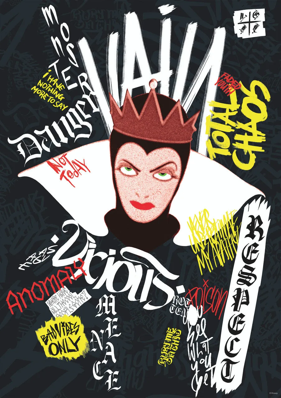 buffalo-games-noir-select-disney-vain-and-vicious-puzzle-500t image 1