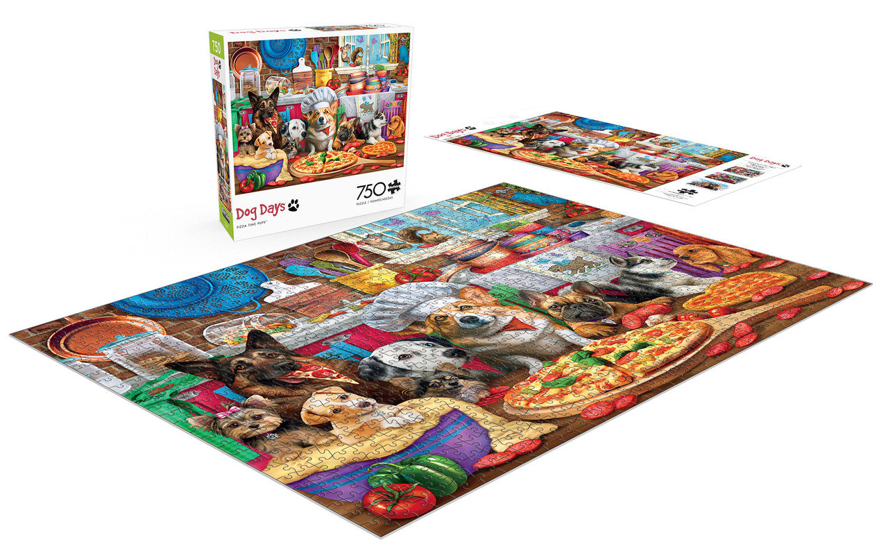 buffalo-games-pizza-time-pups-750-teile-puzzle-hunde image 3