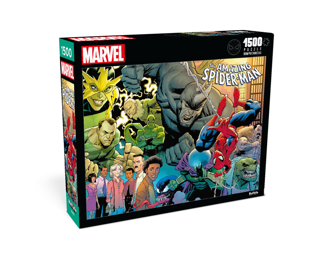 buffalo-games-marvel-back-to-basics-puzzle-1500-teile-spider-man image 2