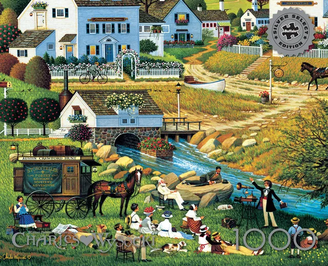 buffalo-games-hound-of-the-baskervilles-puzzle-1000-teile-wysocki image 1