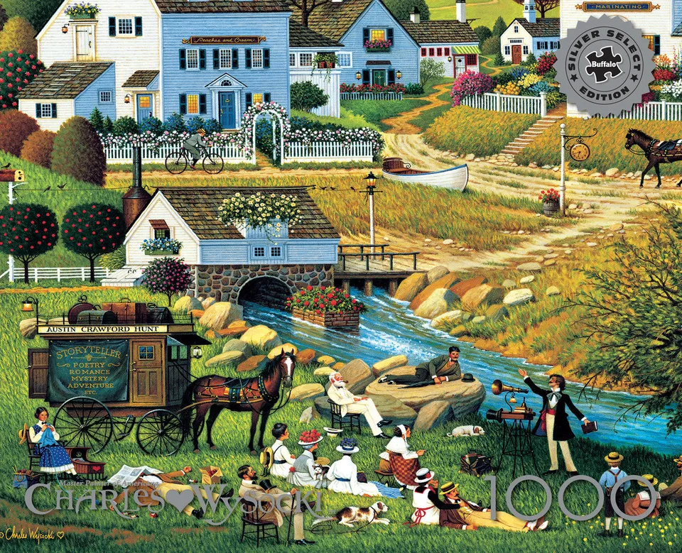 buffalo-games-hound-of-the-baskervilles-puzzle-1000-teile-wysocki image 1