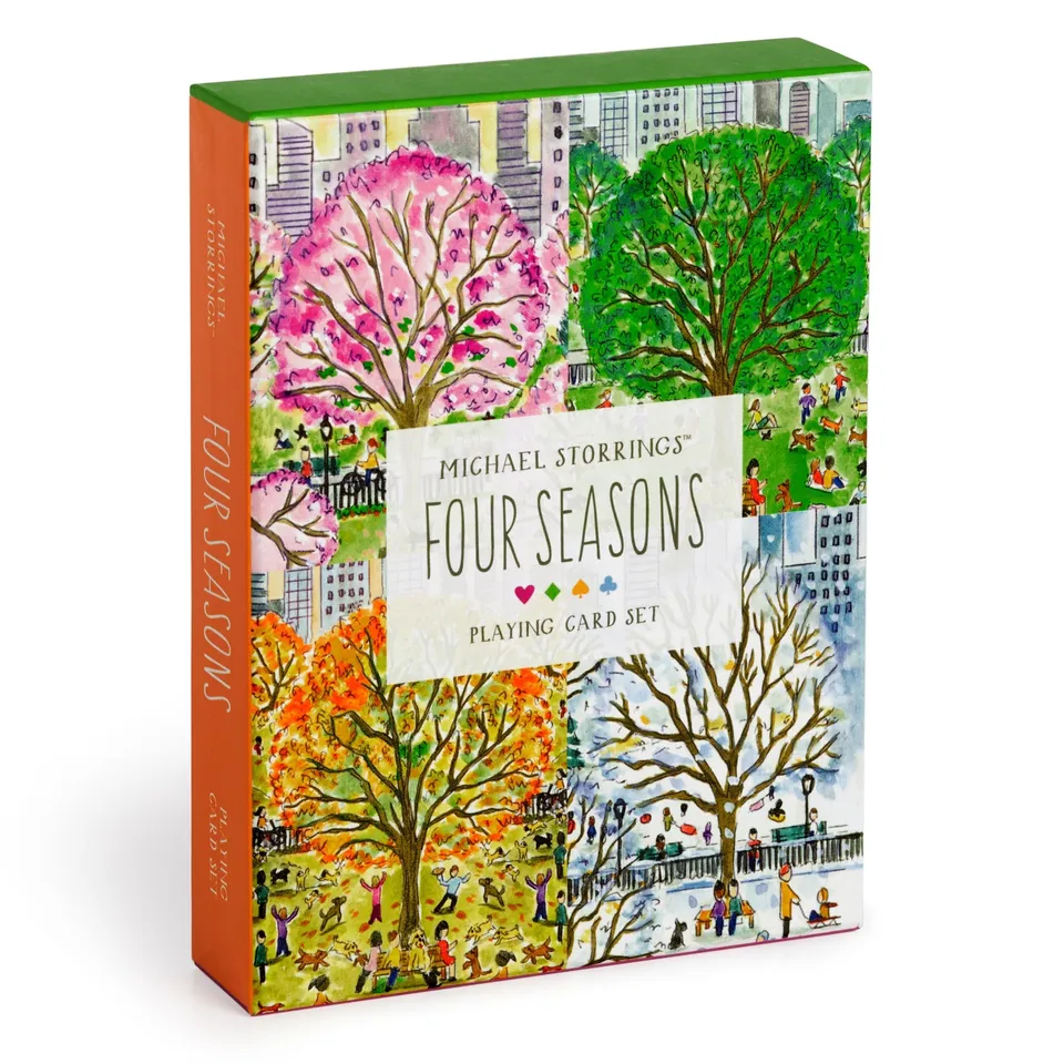 galison-four-seasons-spielkarten-set-2-decks-storrings image 1