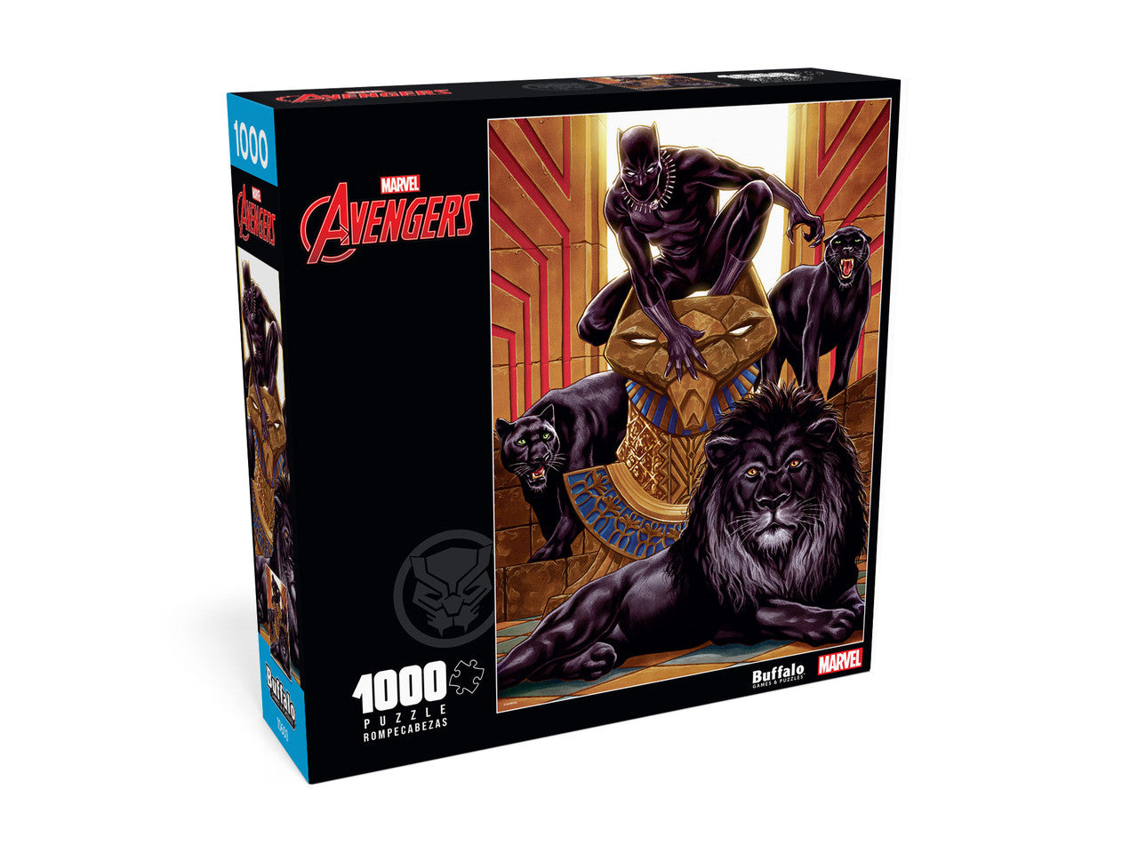marvel-black-panther-puzzle-1000-teile-comic-cover image 4