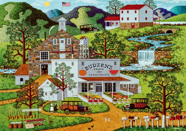 buffalo-games-charles-wysocki-budzens-puzzle-300-teile image 1